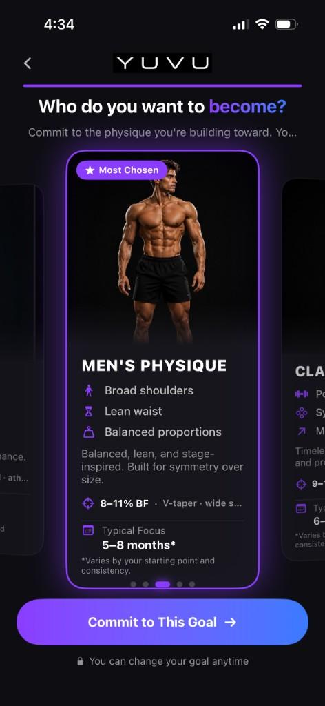 Men’s Physique goal